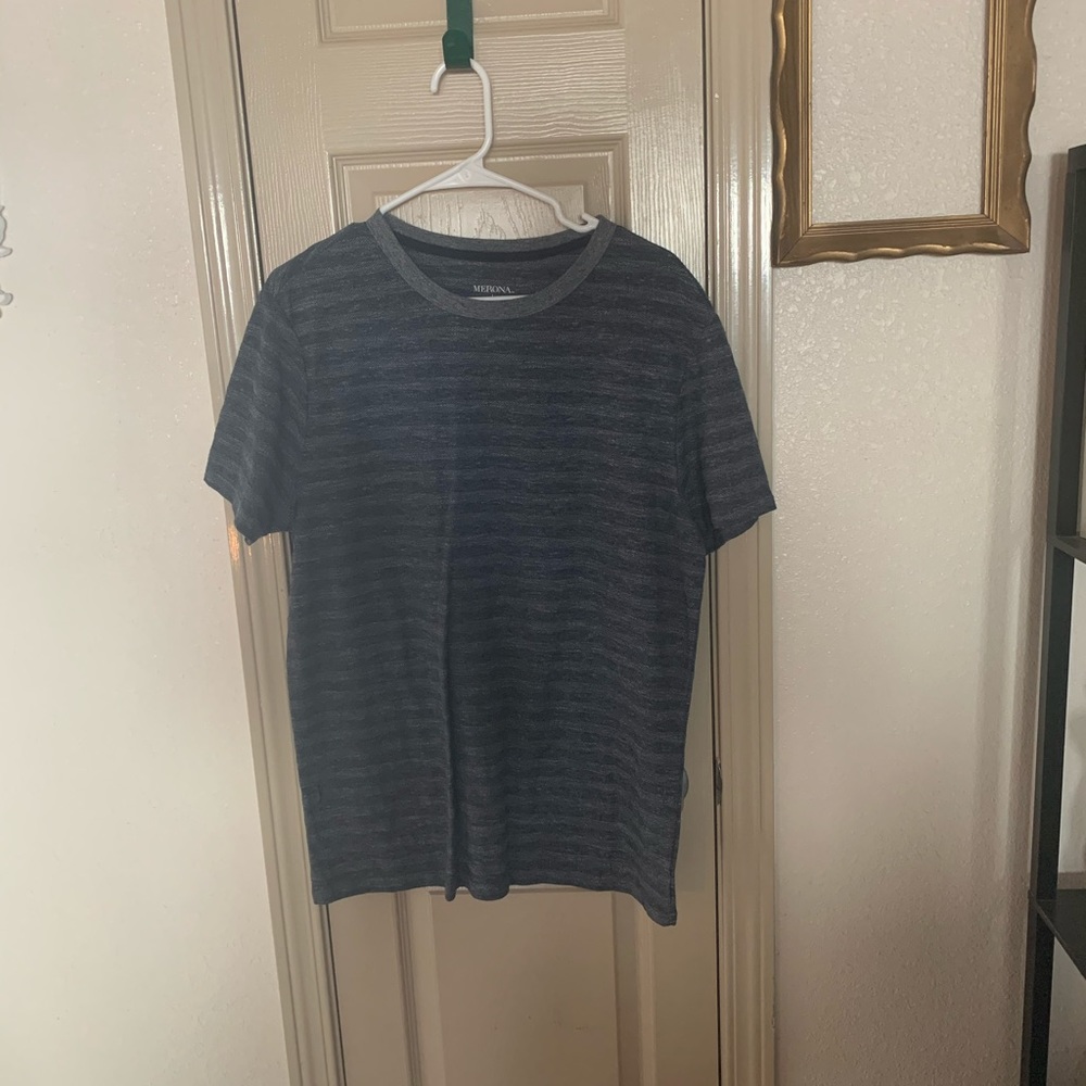 Merona stripe T-shirt L